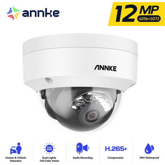ANNKE 12MP 3K Outdoor Smart Dual Light PoE Security Camera