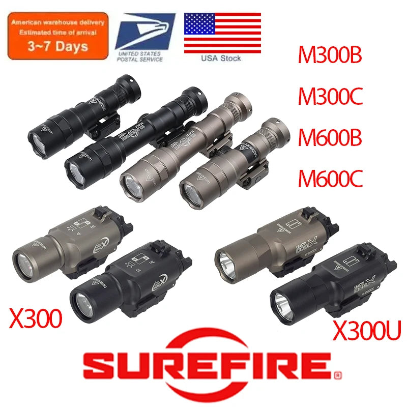 Tactical Flashlight for Rifle Rail Mounts and Accessories
