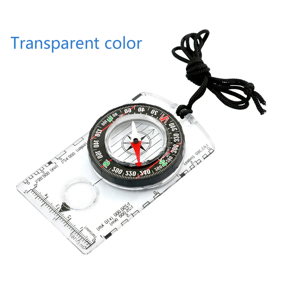 Professional Waterproof Camping Compass for Outdoor Navigation and Map Reading