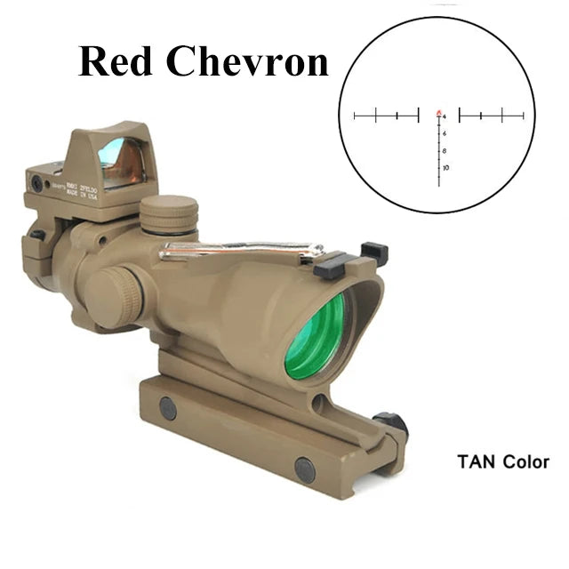 Nabila Adjustable Red Dot and 4x32 Scope for Universal Rail