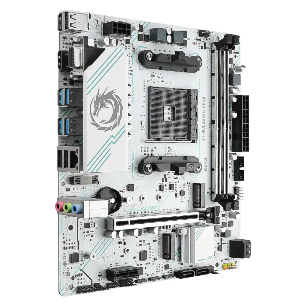 SOYO AMD B550M ARGB DDR4 Micro ATX Motherboard AM4