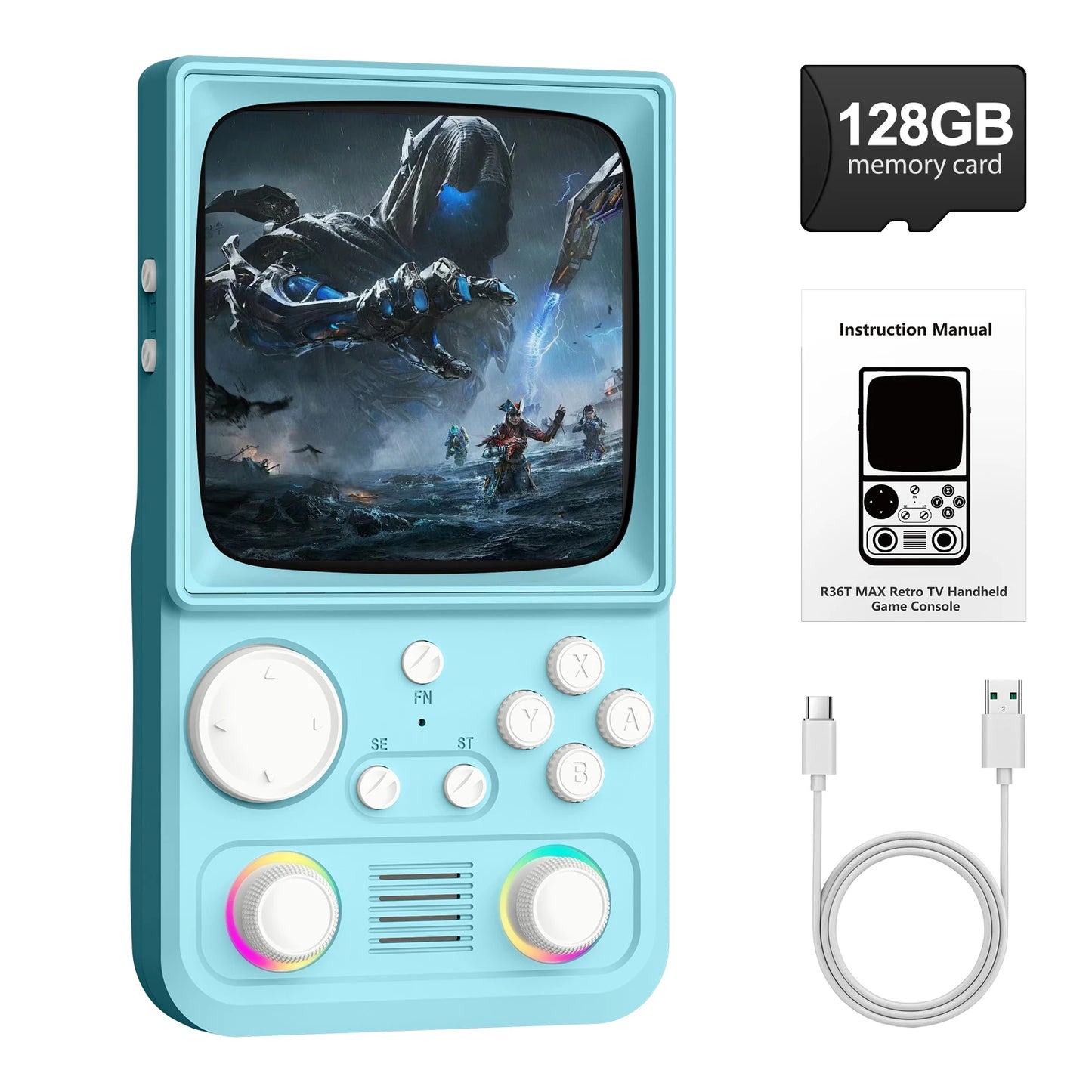 AISLPC R36T MAX Handheld Game Console With WiFi 22000 Games
