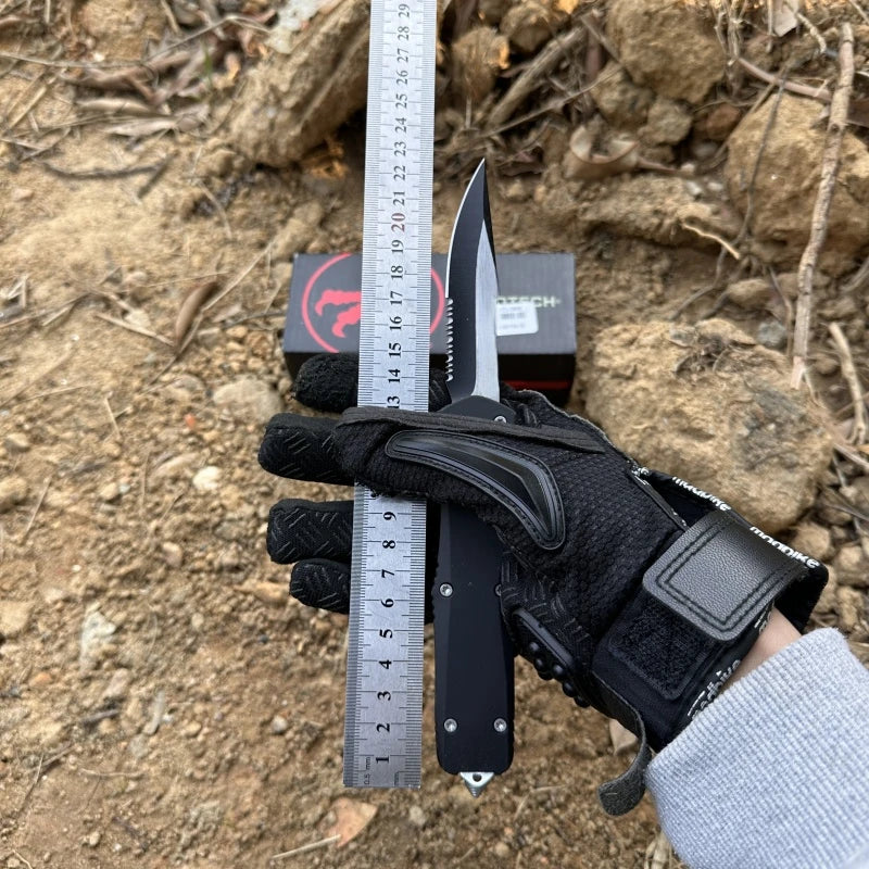 DIY Supplies Troo Series Combat Technology Knife D2 Blade EDC