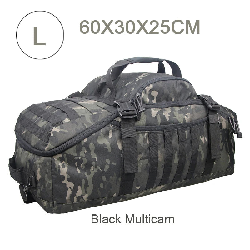 LQARMY Outdoor Tactical Backpack With Molle System For Travel