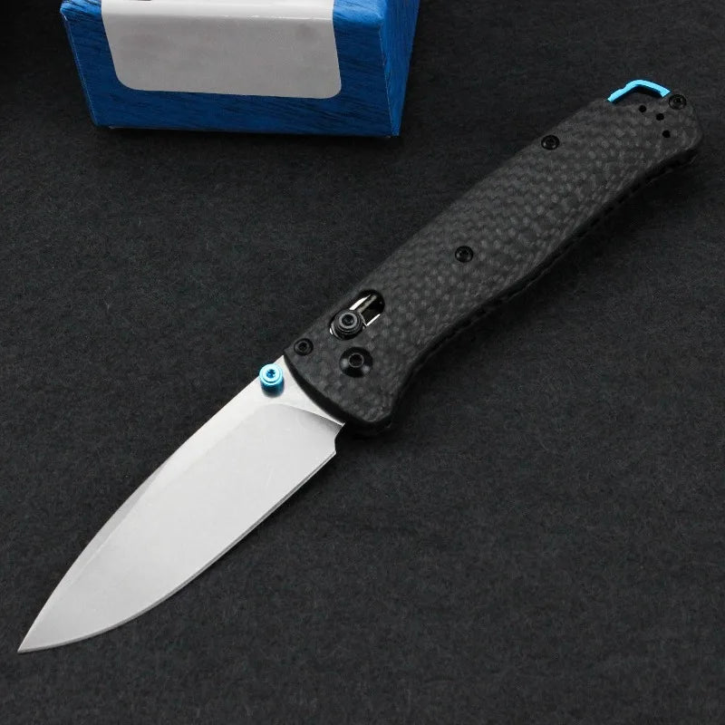 DIY Supplies Woodworking Bugout 535 Folding Pocket Knife Damascus Steel