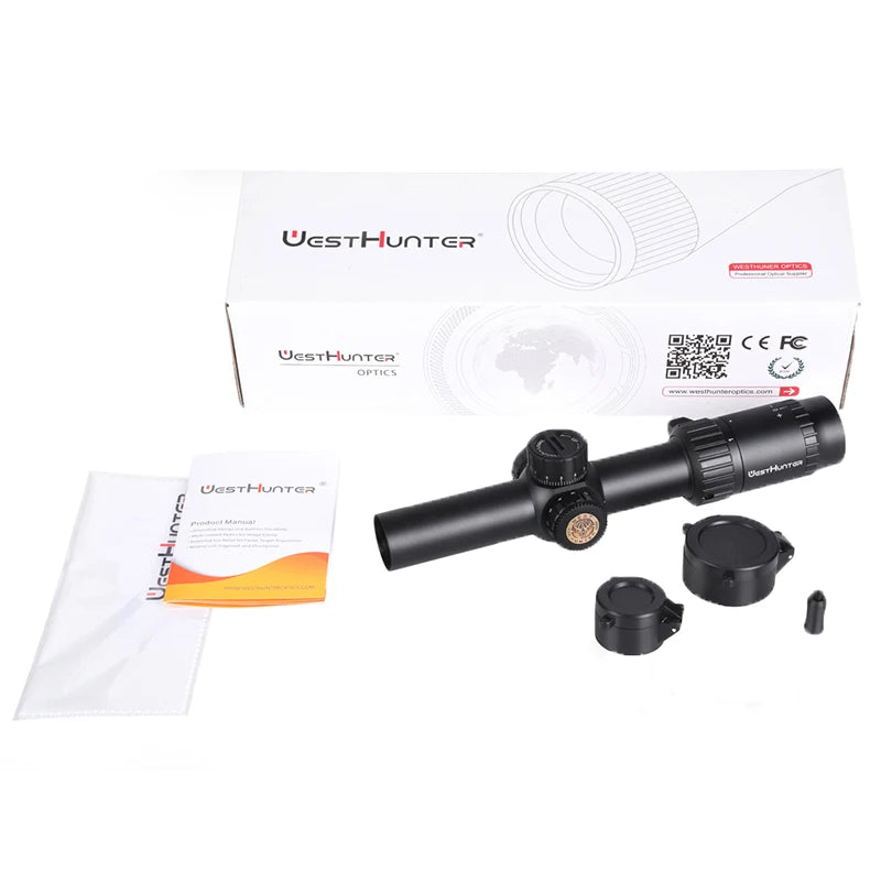 WestHunter HD IR LPVO Riflescope with Red Green Illumination