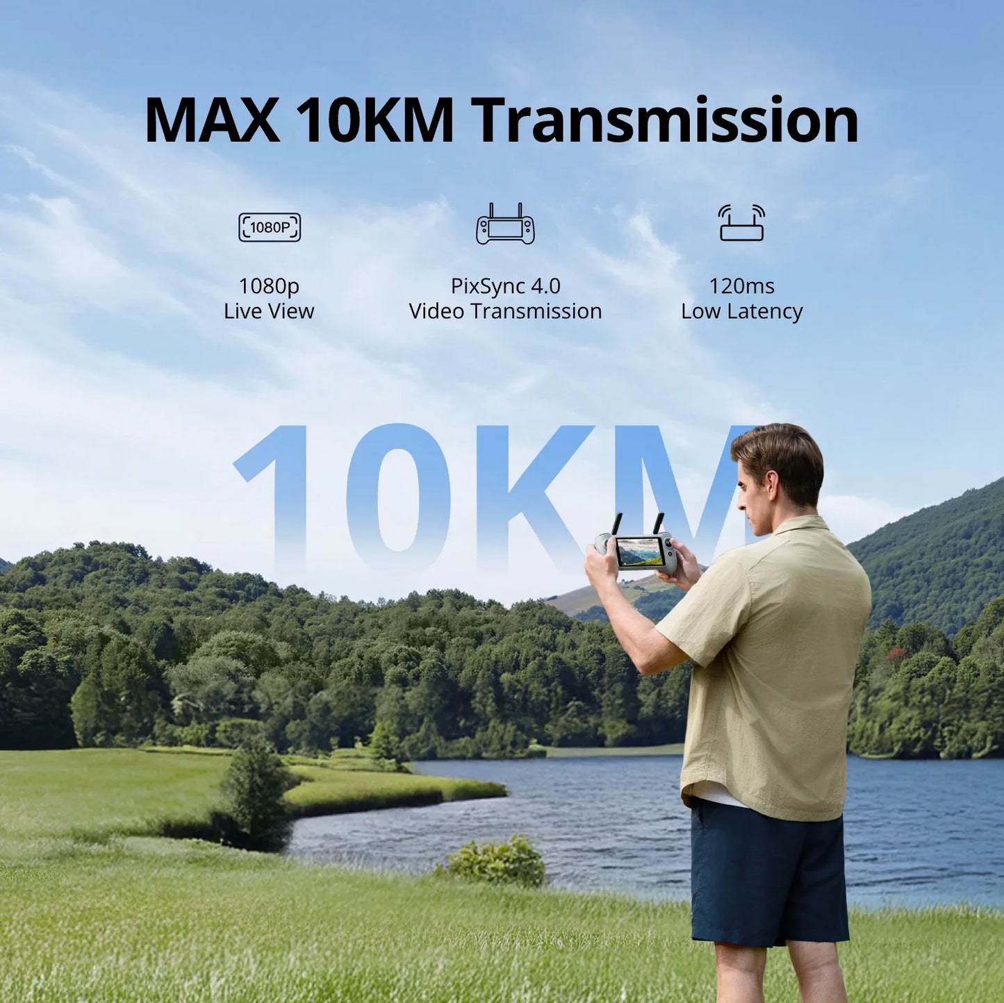 Potensi Atom 2 Drone With AI Track And 4K Video