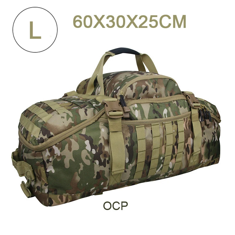 LQARMY Outdoor Tactical Backpack With Molle System For Travel