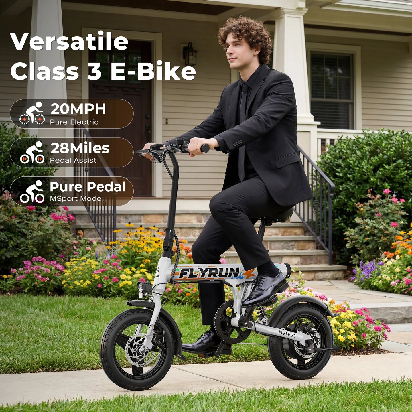 NV14ST Electric Bike With 36V Battery And 500W Motor