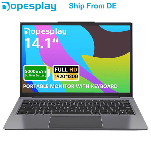Dopesplay Lapdock Monitor For Samsung DeX Portable Screen Extender