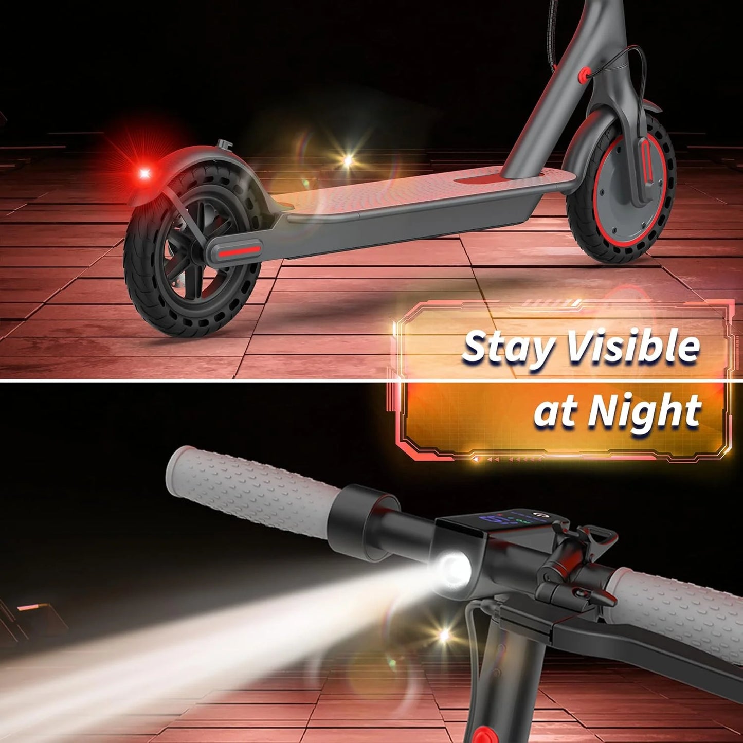 AOVOPRO ES80 350W Electric Scooter Foldable With Smart App Control