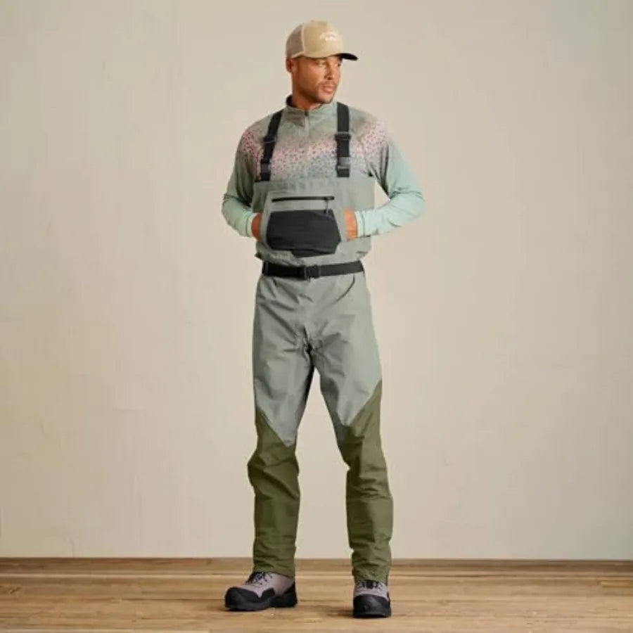 Bootfoot Fly Fishing Waders With Vulcanized Neoprene Boots