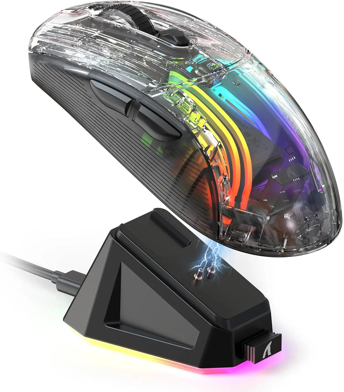 Attack Shark X2Pro Wireless Gaming Mouse With RGB Dock