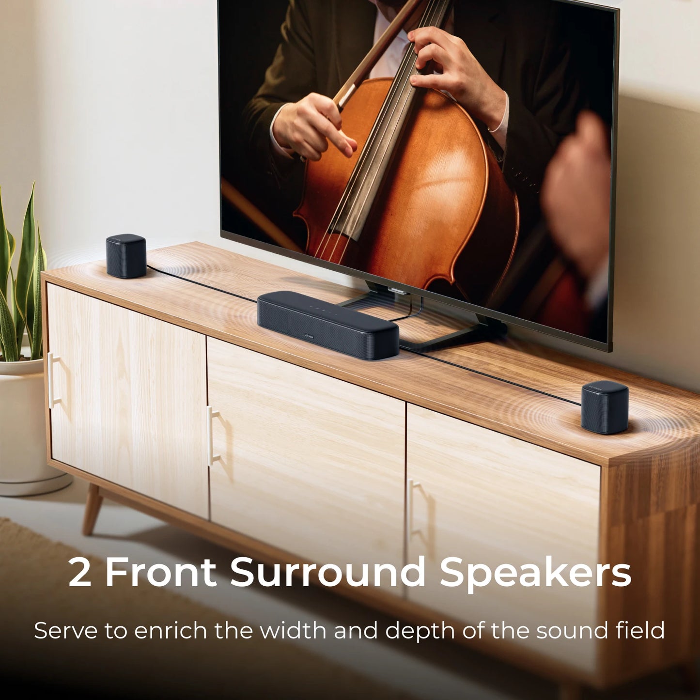 Ultimea Aura S4T 350W 7.1ch Soundbar With Subwoofer HDMI ARC