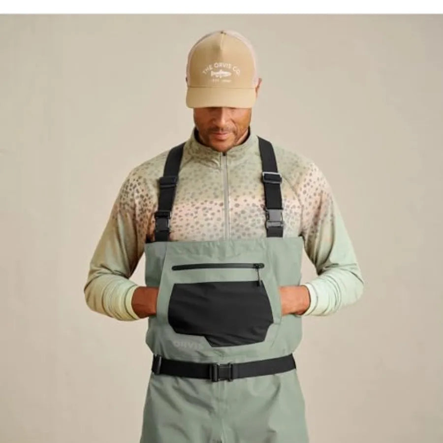 Bootfoot Fly Fishing Waders With Vulcanized Neoprene Boots