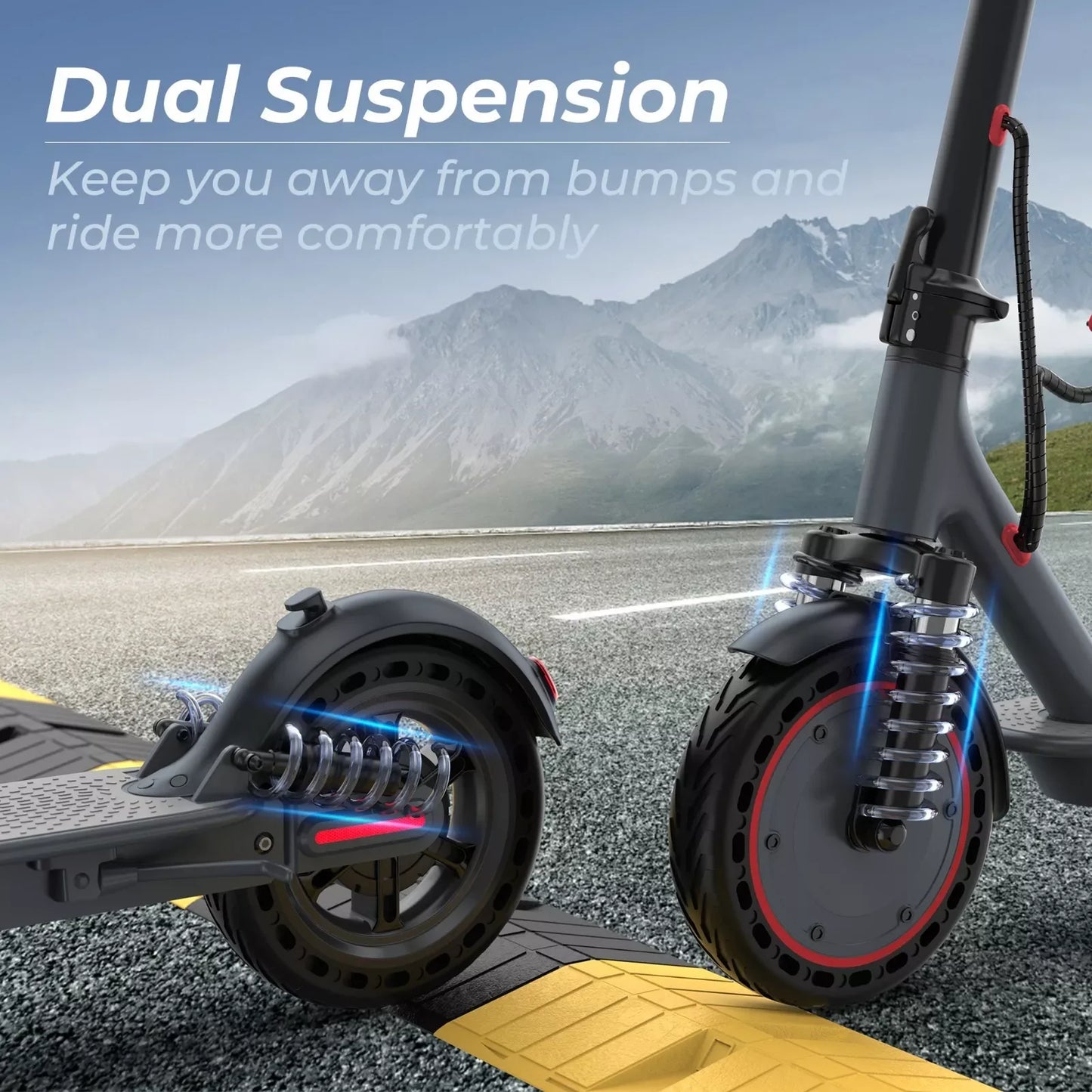 AOVOPRO TMAX Electric Scooter 500W Foldable Smart App Control