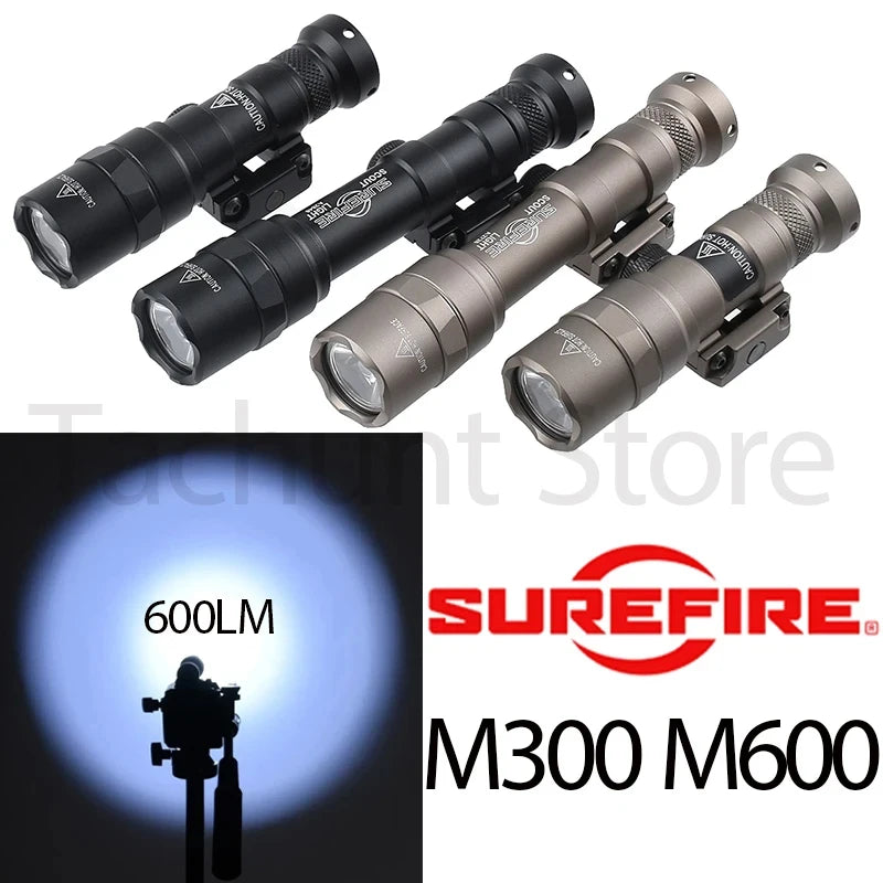 Tactical Flashlight for Rifle Rail Mounts and Accessories