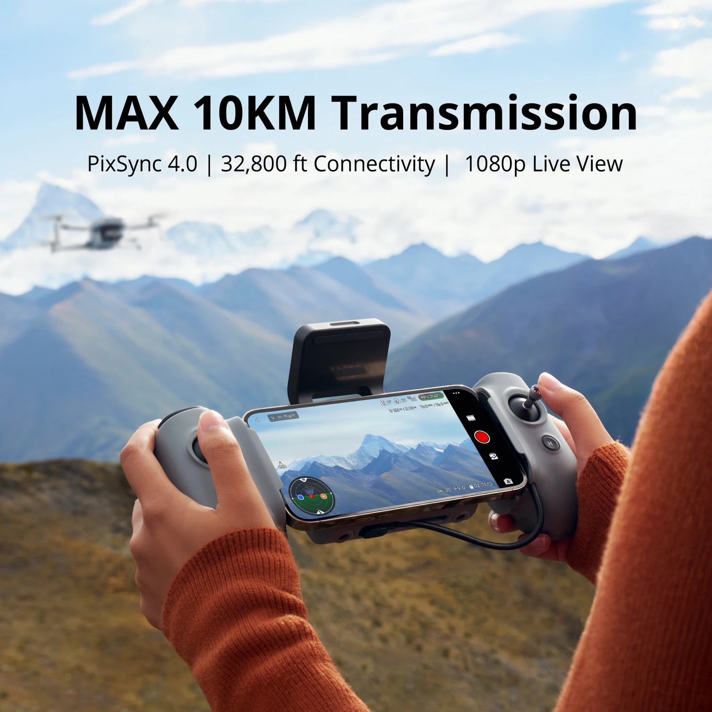 Potensic ATOM 2 Drone 4K HDR Video AI Tracking Pro