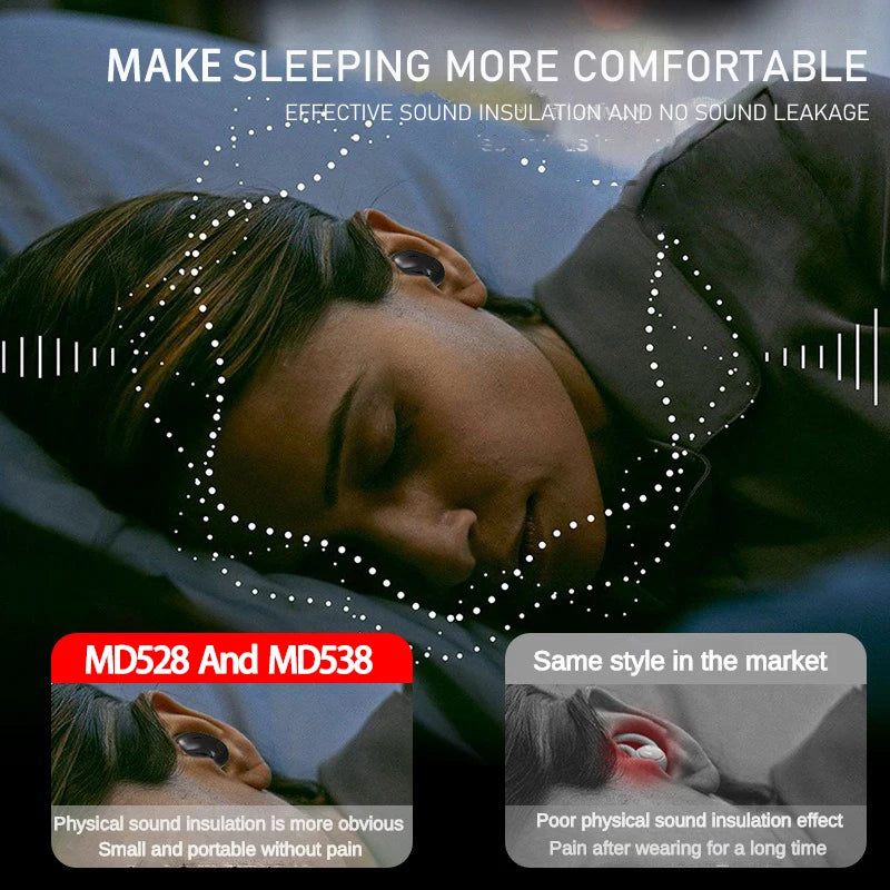 SK Ultrathin Sleep Headphones Wireless Bluetooth Earbuds