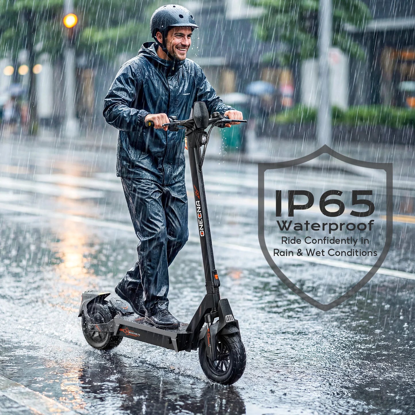 FENGQS ONECNA T2 1200W Foldable Electric Scooter Dual Motor