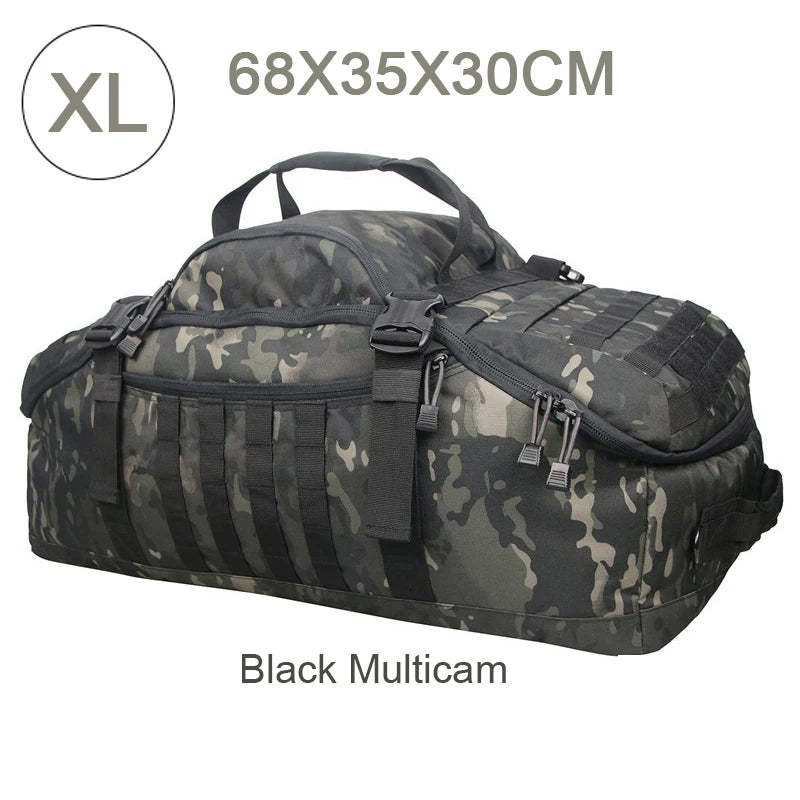 LQARMY Outdoor Tactical Backpack With Molle System For Travel