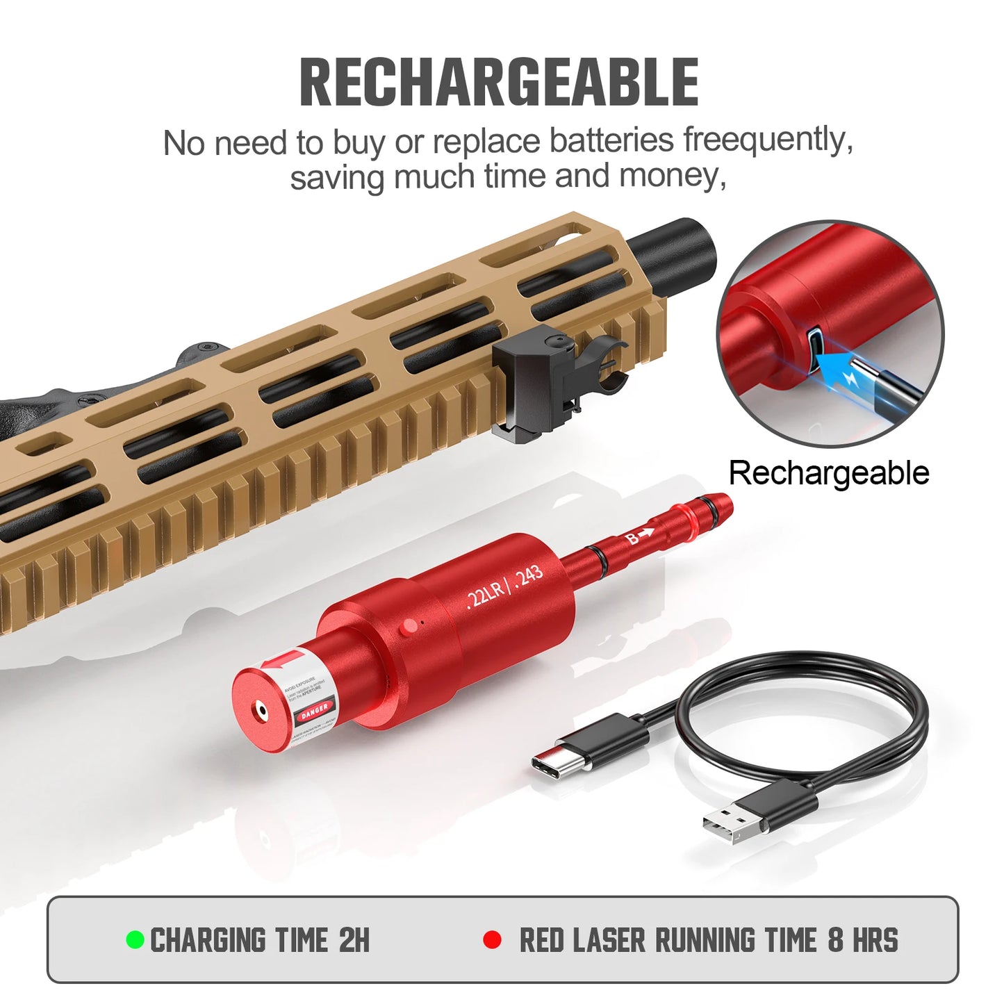 Multifunctional Magnetic Red Green Light Trainer For Training And Calibration