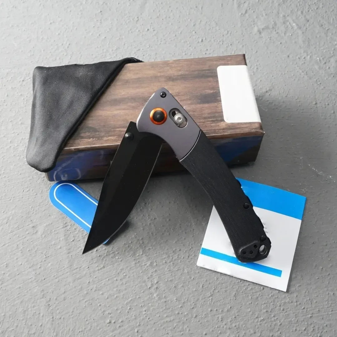 DIY Supplies Crooked River Folding Knife For Outdoor Camping And Hunting