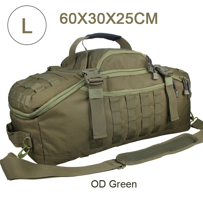LQARMY Outdoor Tactical Backpack With Molle System For Travel