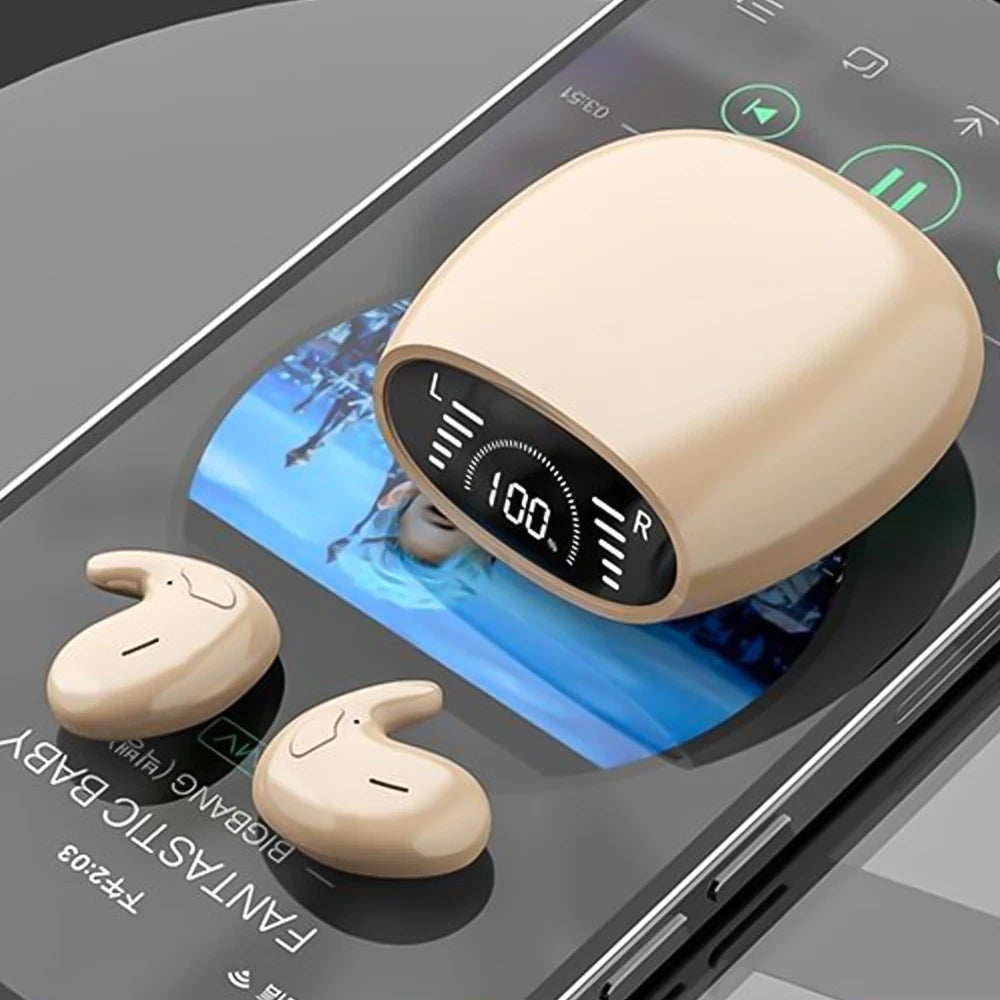 SK Ultrathin Sleep Headphones Wireless Bluetooth Earbuds