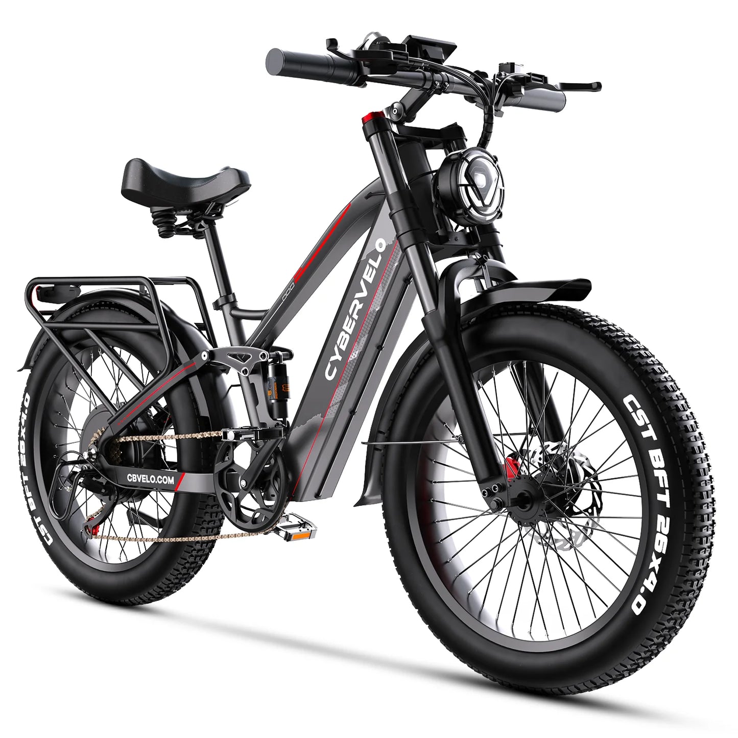 Cybervelo EK9 5000W Offroad Fat Tire Electric Bike Long Range