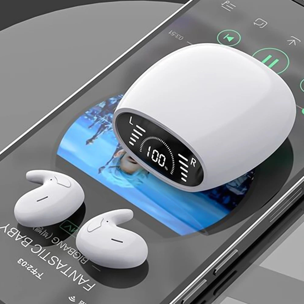 SK Ultrathin Sleep Headphones Wireless Bluetooth Earbuds