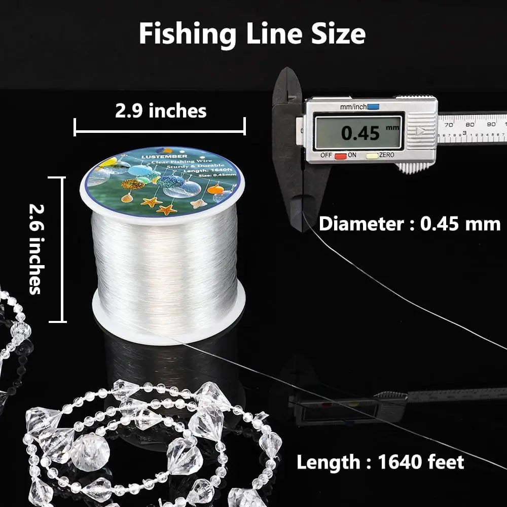 Nylon Fishing Line, Invisible String For Decorations And Crafts