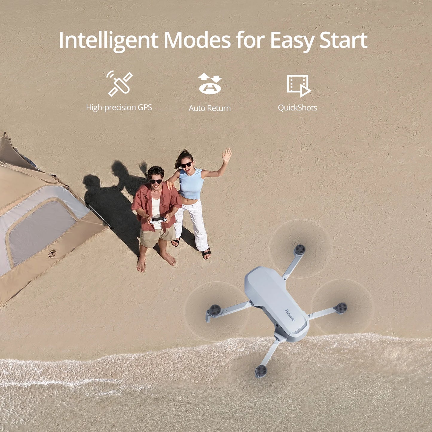 Potensic C0 Mini Drone With 3-Axis Gimbal And 4K Camera