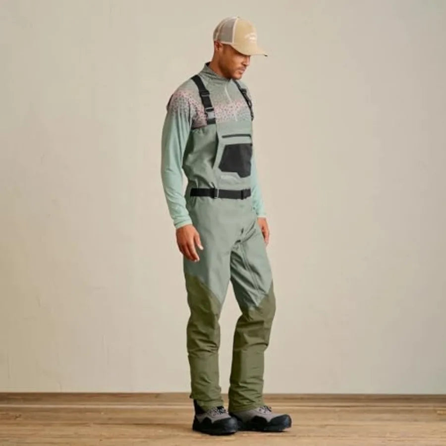Bootfoot Fly Fishing Waders With Vulcanized Neoprene Boots