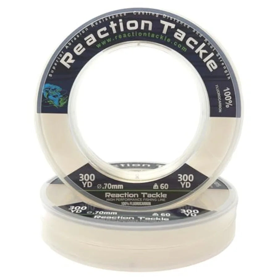 Fluorocarbon Fishing Line High Strength Abrasion-Resistant Saltwater Freshwater
