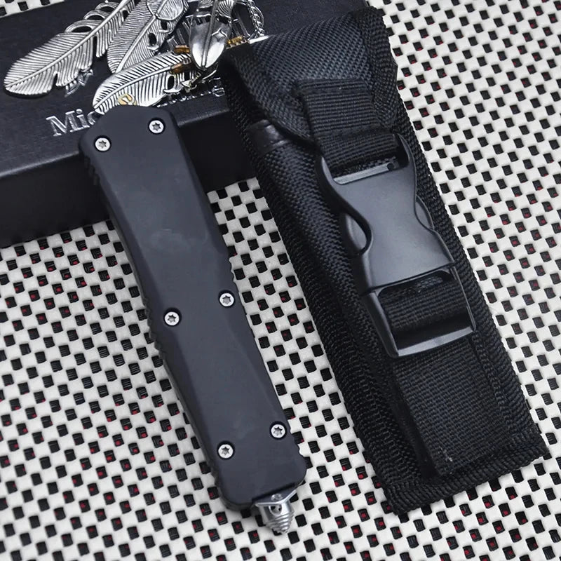 DIY Supplies Troo Series Combat Technology Knife D2 Blade EDC