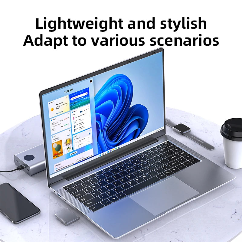 Xiaman Laptop Intel Atom A3950 Windows Office Study