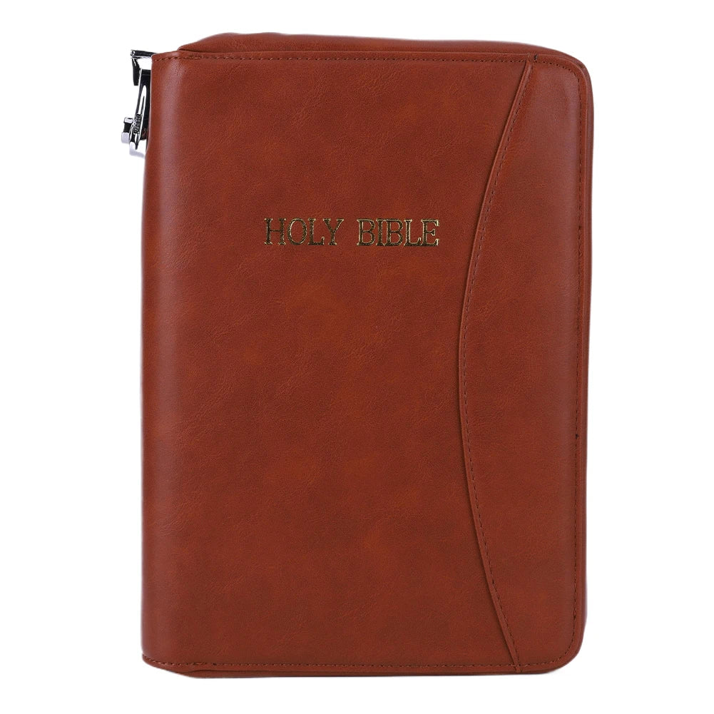 Lockable Soft Pistol Case Concealed Carry Bible Leather Gun Bag