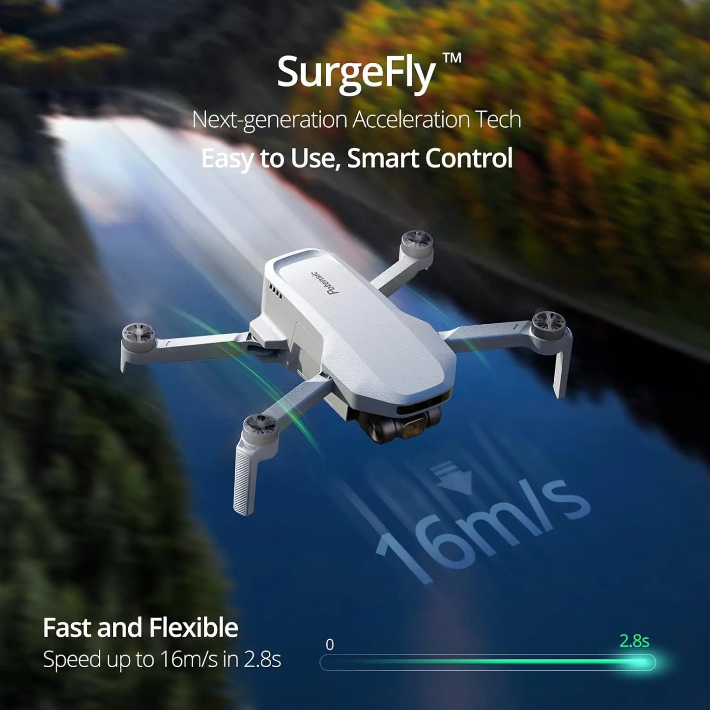 Potensic GPS Auto Return Drone With 4K Camera And Waypoint Flight Gimbal