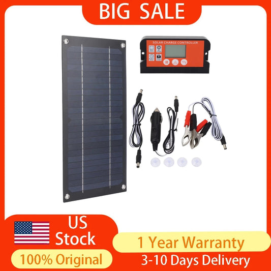 YOSOO Portable 600W Solar Panel Charger Kit With 100A Controller