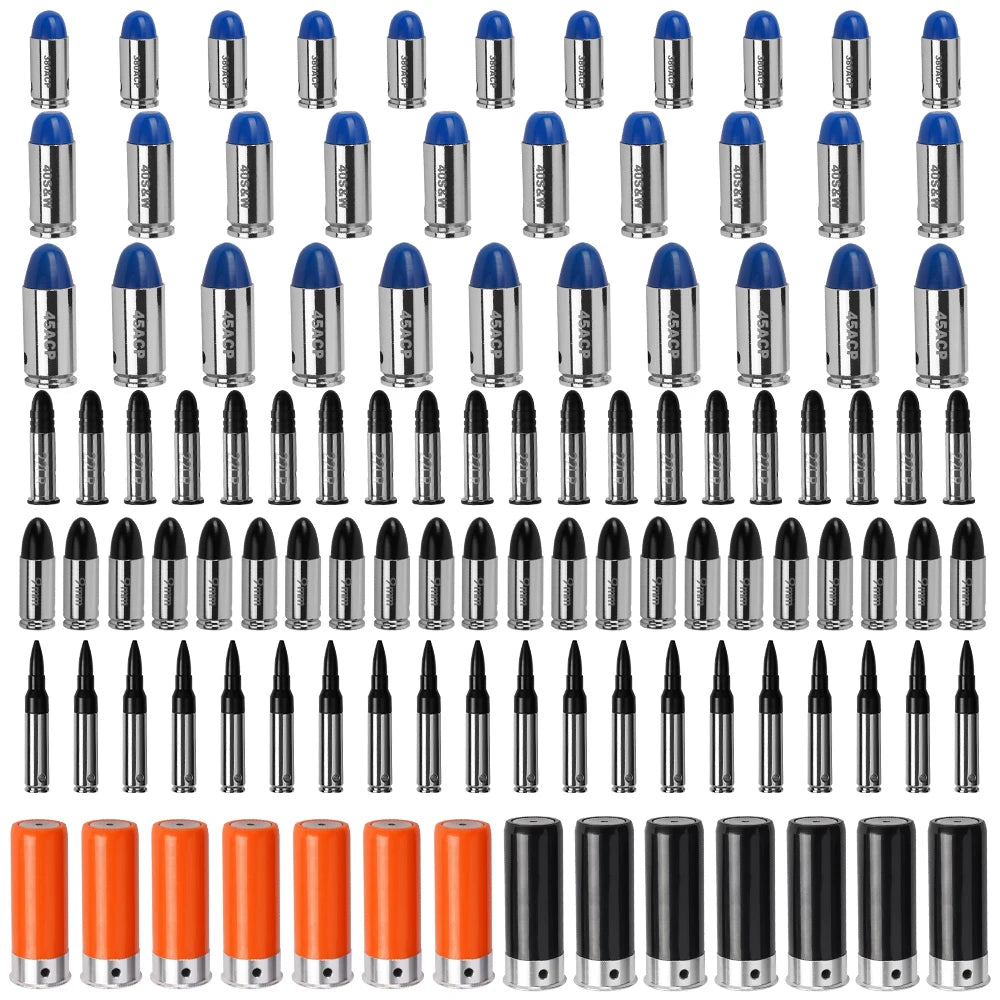 40S&W Dummy Rounds For Practice Training, 10 Pieces