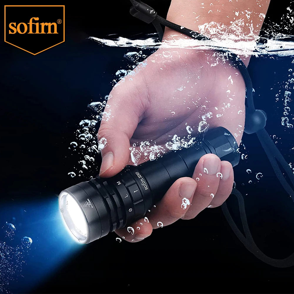 Sofirn SD05 Dive Flashlight XHP50.2 3000lm Magnetic Switch