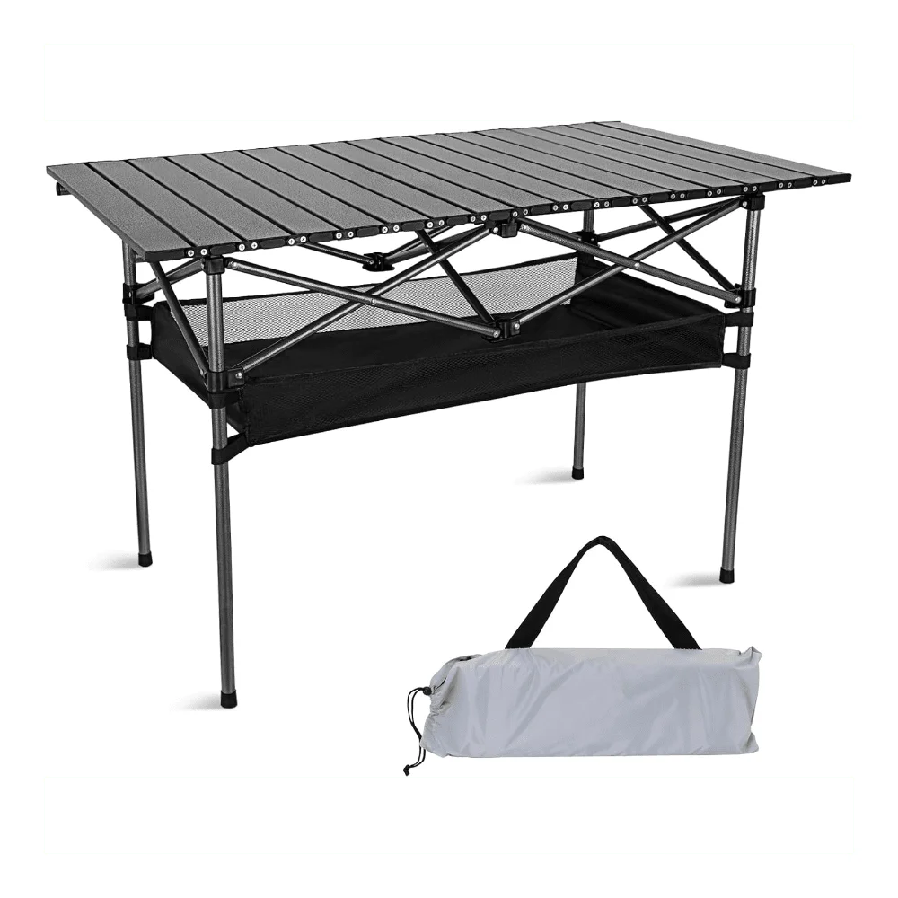 XMSJ Portable Folding Camping Table With Carry Bag