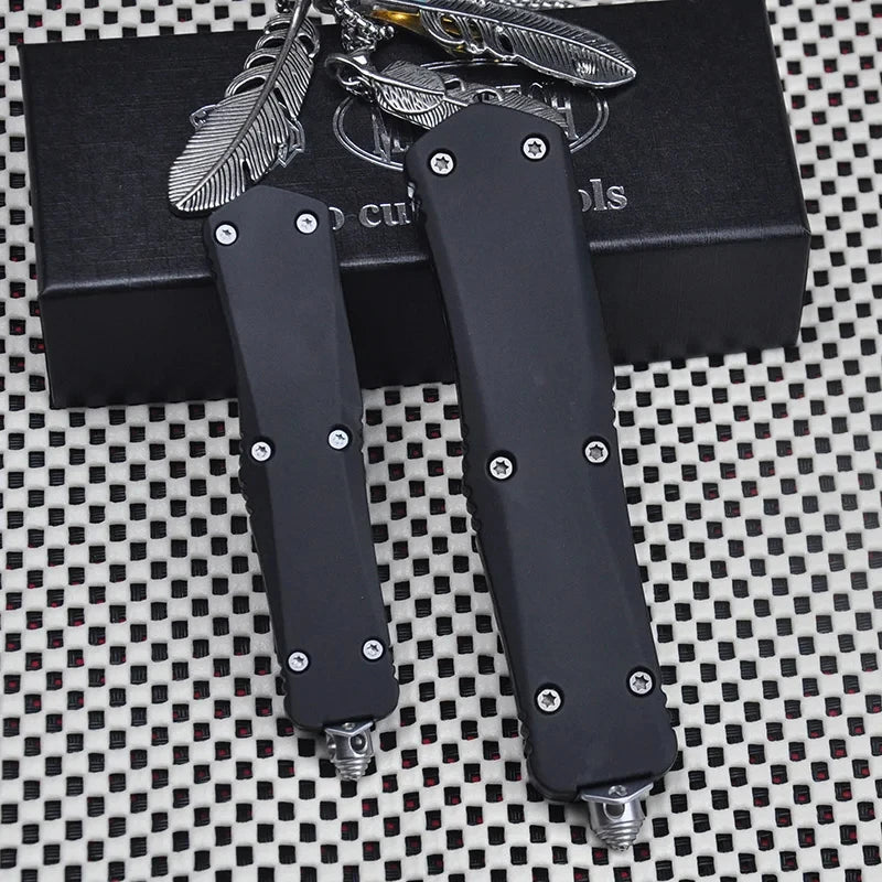 DIY Supplies Troo Series Combat Technology Knife D2 Blade EDC