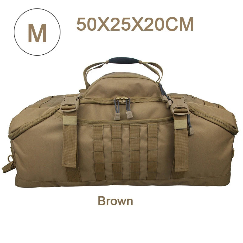 LQARMY Outdoor Tactical Backpack With Molle System For Travel