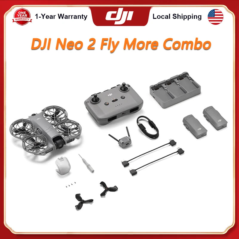 DJI Neo 2 Fly More Combo With RC N3 AdvancedController