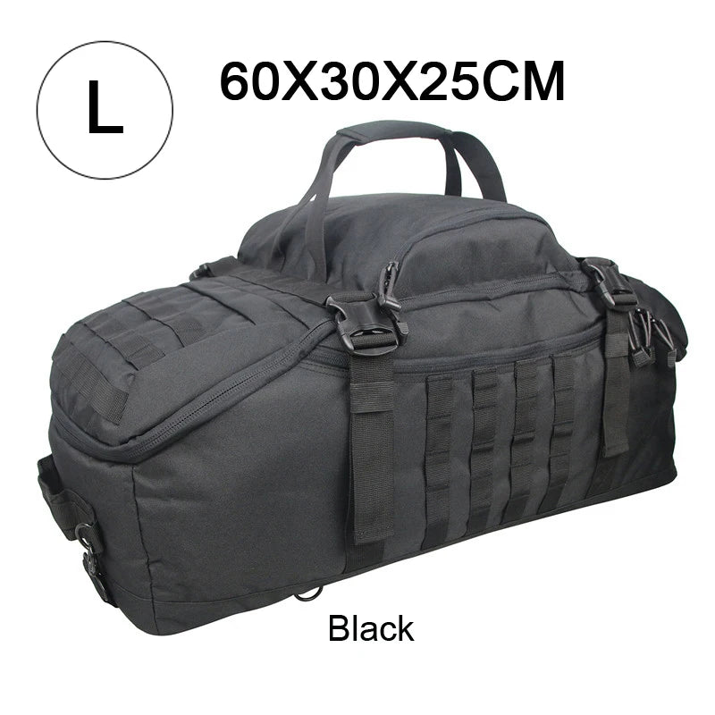 LQARMY Outdoor Tactical Backpack With Molle System For Travel