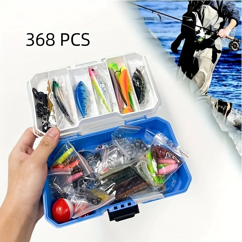 NGT Fishing Lures Tackle Box Kit Complete Starter Set