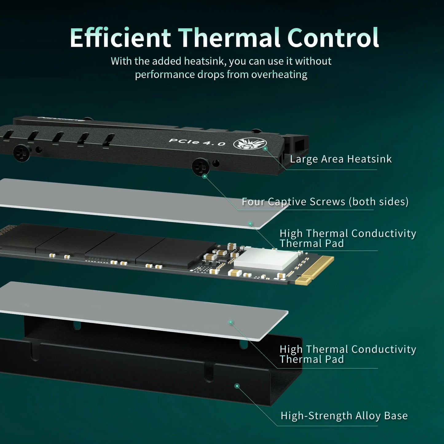 FANXIANG S770 M.2 NVMe PCIe 4.0 Internal SSD DRAM Cache