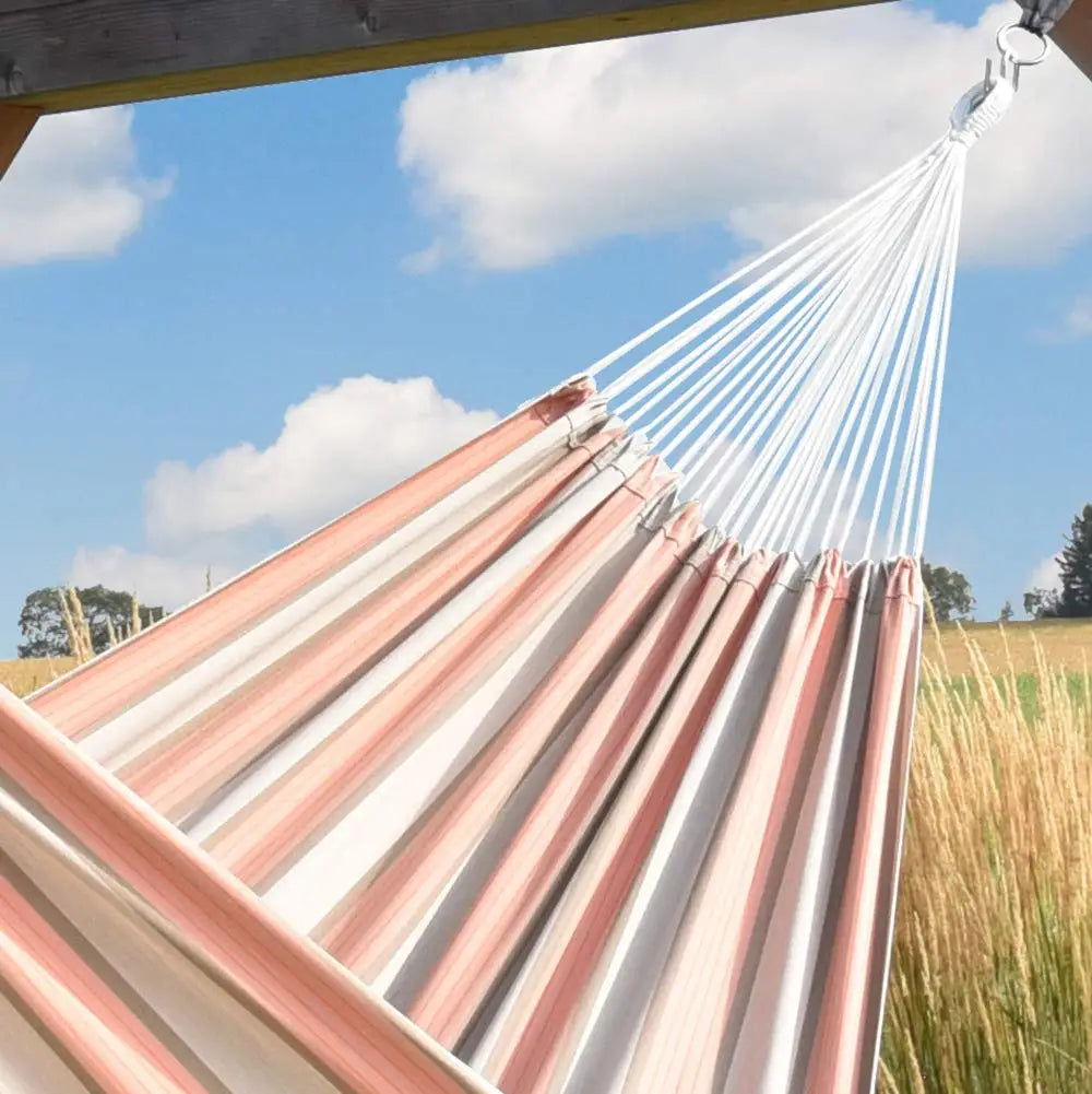 Weather Resistant Double Brazilian Hammock With Fade Resistant Fabric